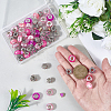 60Pcs 12 Styles Alloy Rhinestone/Enamel European Beads & Resin European Beads Kits DIY-PA0001-06C-3