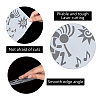 PET Plastic Drawing Painting Stencils Templates DIY-WH0244-216-3
