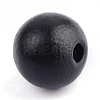Dyed Natural Wood Beads X-WOOD-S662-9x10mm-06-2