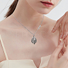 1Pc 925 Sterling Silver Cable Chain Necklaces NJEW-BBC0001-14-5