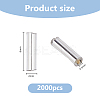 2000Pcs Glass Bugle Beads SEED-DC0001-14A-2