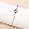 Marine Life Theme 304 Stainless Steel Link Bracelets BJEW-F534-02P-3