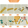 Brass Cord Ends EC569-1G-4