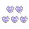Alloy Enamel Split Pendant ENAM-YW0003-81C-1