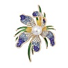 Orchid Enamel Pins LS-PALLOY-D361-21G-02-1