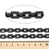 201 Stainless Steel Square Link Chains CHS-H118-17EB-2