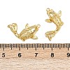 Brass Micro Pave Cubic Zirconia Pendants KK-A269-09G-3