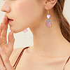 201 Stainless Steel Filigree Pendants STAS-FW0001-06-5