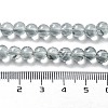 Drawbench Transparent Glass Beads Strands GLAD-Q012-6mm-09-4
