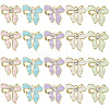 20Pcs 5 Colors Alloy Rhinestone Pendants FIND-SC0015-45-1