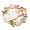 Alloy Enamel Pendants ENAM-147-03D-G-2