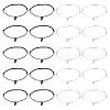 20Pcs 2 Colors Adjustable Nylon Cord Bracelet Making BJEW-TA00674-1