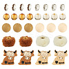 Silicone Beads Round Rubber Bead 15MM Loose Spacer Beads for DIY Supplies Jewelry Keychain Making FIND-TA0008-90B-4