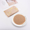 12/0 Imitation Jade Glass Seed Beads SEED-S049-A-015-2