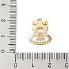 Brass Micro Pave Cubic Zirconia Pendants KK-H521-02C-G-3