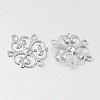 Flower 316 Surgical Stainless Steel Filigree Joiners X-STAS-M256-04-2