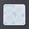 DIY Diamond Ring/Crystal Cluster/Heart Shape Ornament Silicone Molds LS-DIY-E065-04-4