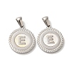 304 Stainless Steel Pendants STAS-I204-E-P-1