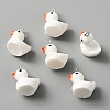 Opaque Resin Pendants RESI-WH0029-12P-04-1