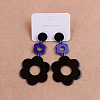 304 Stainless Steel Dangle Stud Earrings FS-WG4F7EC-07-1