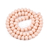 Opaque Solid Color Imitation Jade Glass Beads Strands EGLA-A044-P8mm-D05-3