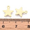 Ion Plating(IP) 304 Stainless Steel Pendants STAS-T064-78G-3