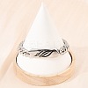 304 Stainless Steel Cuban Link Chain Bracelets for Men Women BJEW-G766-05P-03-2