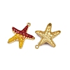 304 Stainless Steel Enamel Pendants STAS-L302-01G-2