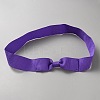 Women's Faux Suede Bowknot Stretchable Hat Band AJEW-WH0696-082J-1