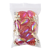 10Pcs Transparent Acrylic Pendants MACR-FS0002-08C-6