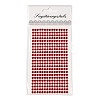 Self Adhesive Acrylic Rhinestone Stickers STIC-PW0012-01B-3