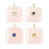 Natural Rose Quartz Pendants G-H318-02G-03-1