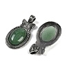 Natural Green Aventurine Pendants G-I370-09AS-05-2