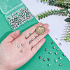 100Pcs Rack Plating Brass Beads KK-PH0012-48P-3