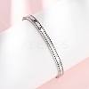 304 Stainless Steel Micro Pave Cubic Zirconia Hinged Bangles for Women BJEW-Z146-04P-4