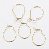 304 Stainless Steel Hoop Earring Findings LS-X-STAS-H436-02-1