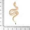Alloy with Rhinestones Jewelry Accessory PALLOY-R156-01G-02-3