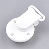 Food Grade Eco-Friendly Silicone Baby Pacifier Holder Clips SIL-T050-04F-2