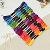 Polyester Embroidery Threads OCOR-WH20074-13B-04C-6