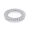 Non-Tarnish 304 Stainless Steel Linking Rings STAS-P245-31P-02-2