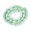 Anti-Tarnish Electroplate Glass Beads Strands EGLA-Q130-02A-06-2