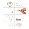 24Pcs 6 Style Natural Capiz Shell Charms SSHEL-TA0001-06-4