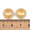 Big Hole Zinc Alloy Pave Grade A Crystal Rhinestone Rondelle Beads LS-ALRI-O007-G01-4