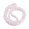 AB Color Plate Glass Beads Strands EGLA-P051-06B-C01-2