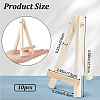 Foldable Wood Triangle Easel WOOD-WH0022-55A-2