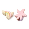 Opaque Resin Decoden Cabochons RESI-M041-05-2