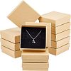 Kraft Paper Cardboard Jewelry Boxes LS-CBOX-WH0001-D05-1