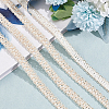 Polyester Braided Lace Trim OCOR-WH0078-09D-5