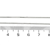 Brass Box Chain Necklaces for Women NJEW-D302-41P-5