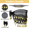 Polyester Tassel Fringe Trimming AJEW-WH0651-70A-4
